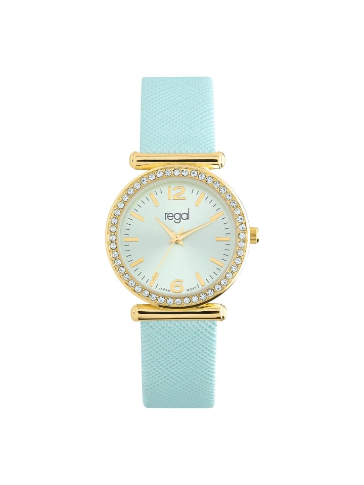 Lederimitat Quarz Regal Gold