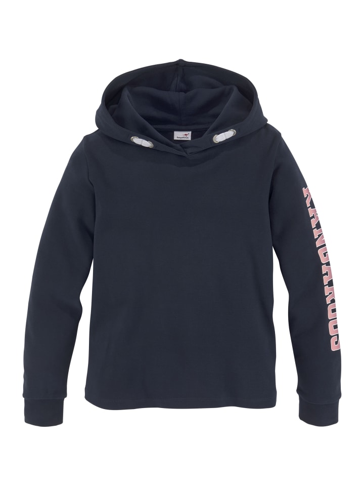 Langarmshirt in marine