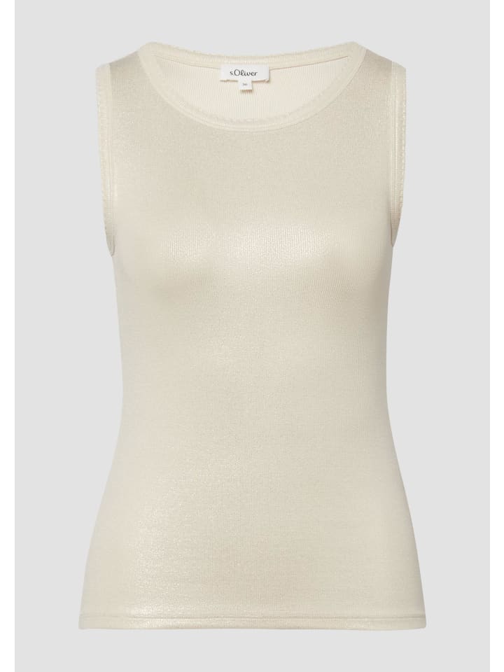 T-Shirt  in  8000_helles beige
