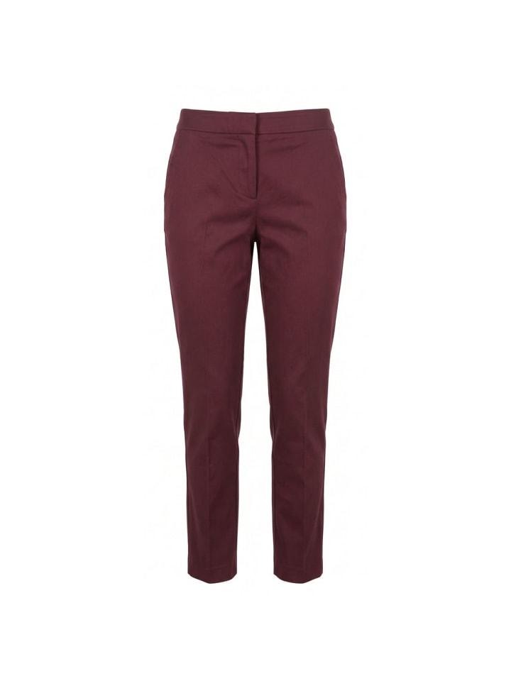 Rot Baumwolle Damen Hose