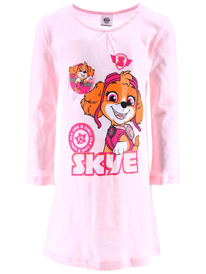 Nachthemd jersey Paw Patrol Skye in Rosa