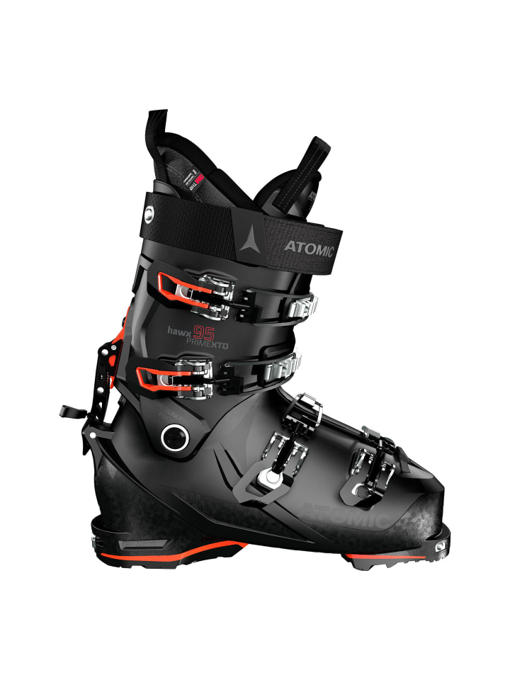 Skistiefel Alpin in schwarz