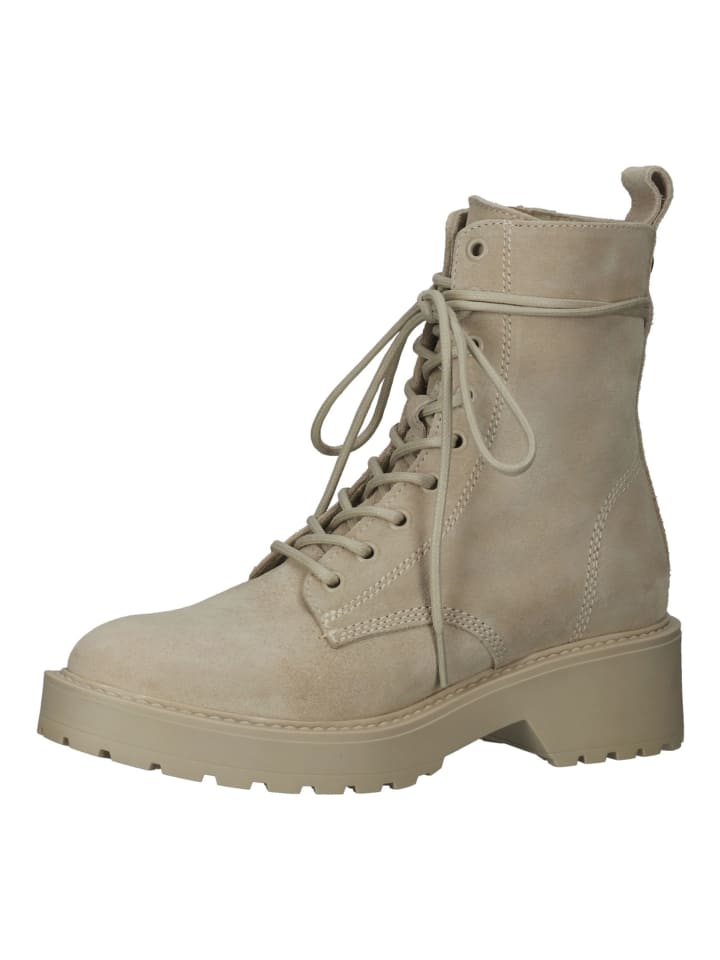 Stiefelette Beige
