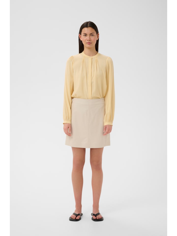 Langarm LEAHIW Gerade Passform in Chamomile