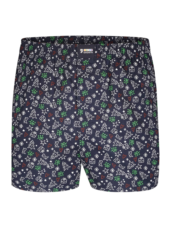 Boxershorts Weihnachts Motive in Christmas