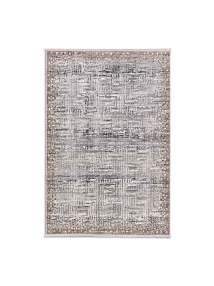 Wohnzimmer Teppich VERCELLI in Creme