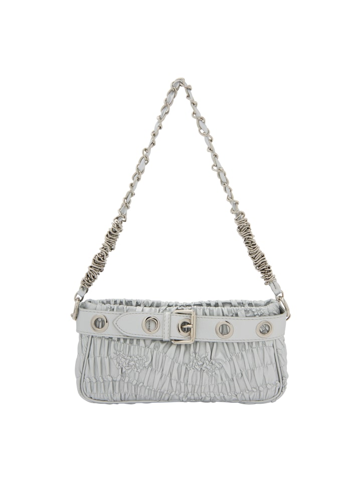 Women Shoulder Bag in Silver