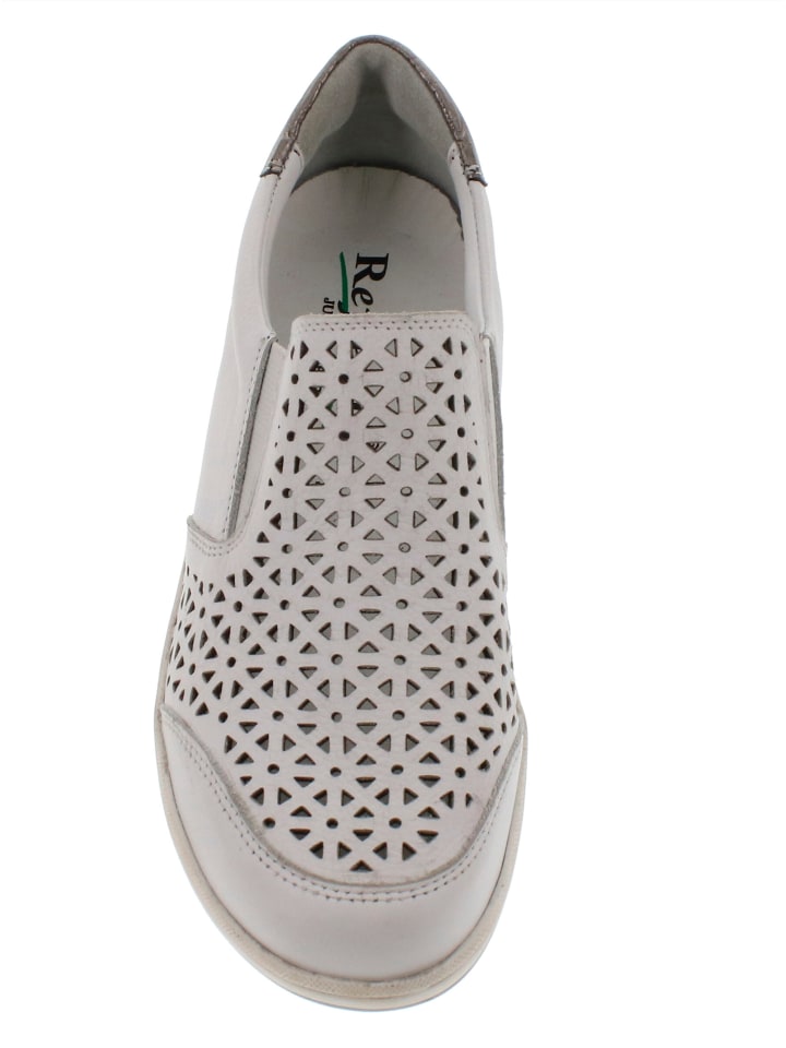 Slipper in weiß