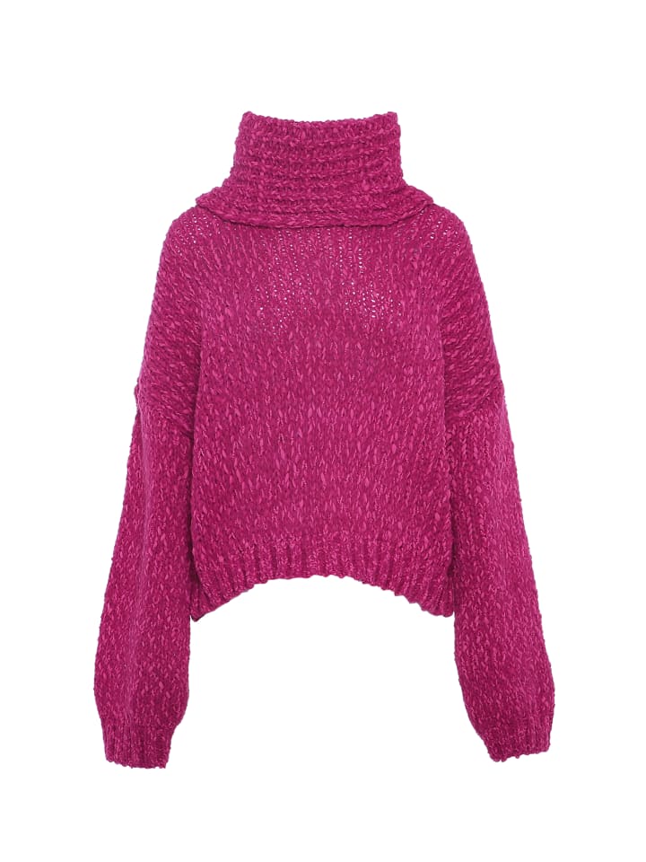 Damen Sweater in FUCHSIA