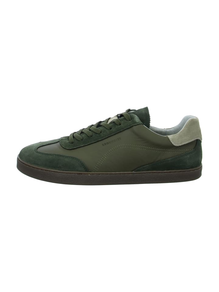 Sportliche Schnürschuhe in Grün