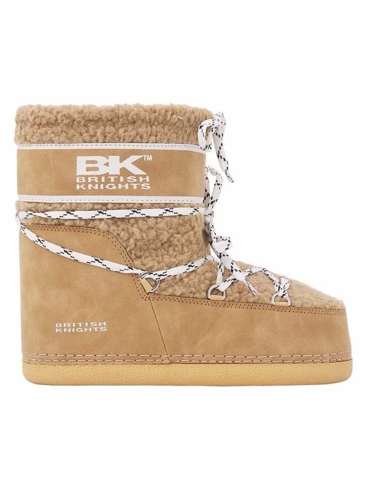 Stiefel Blizzard in taupe/krepp