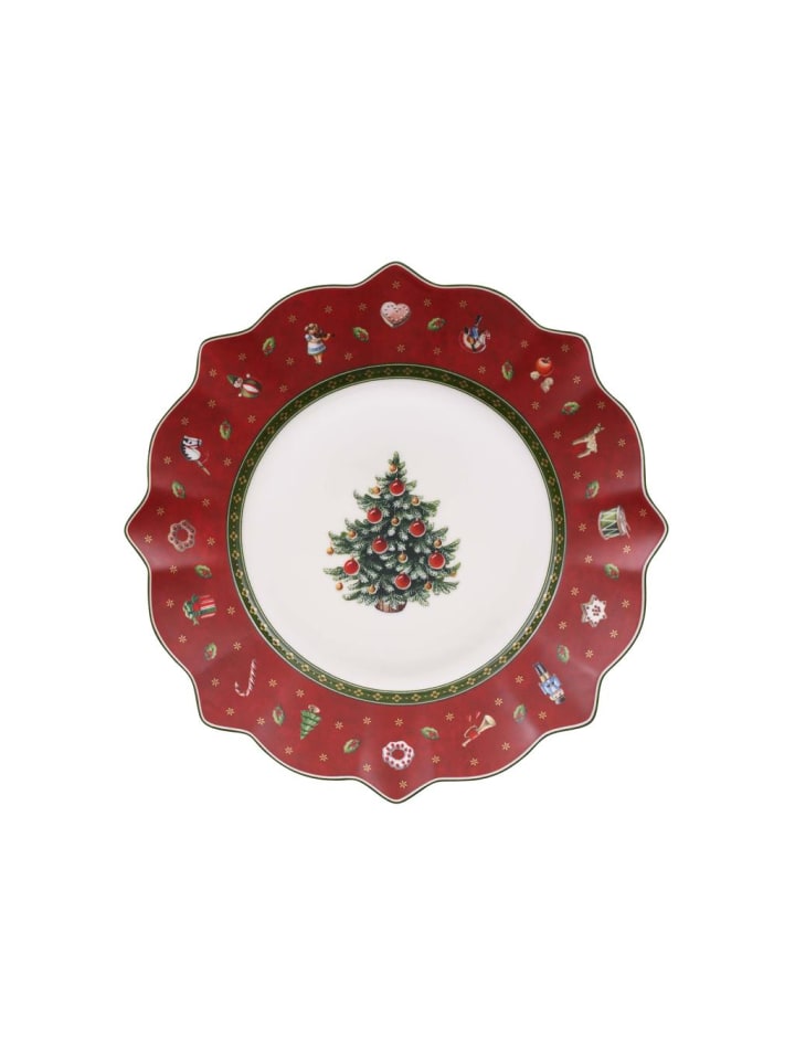 Frühstücksteller Toy's Delight in Rot ø 24,5 cm