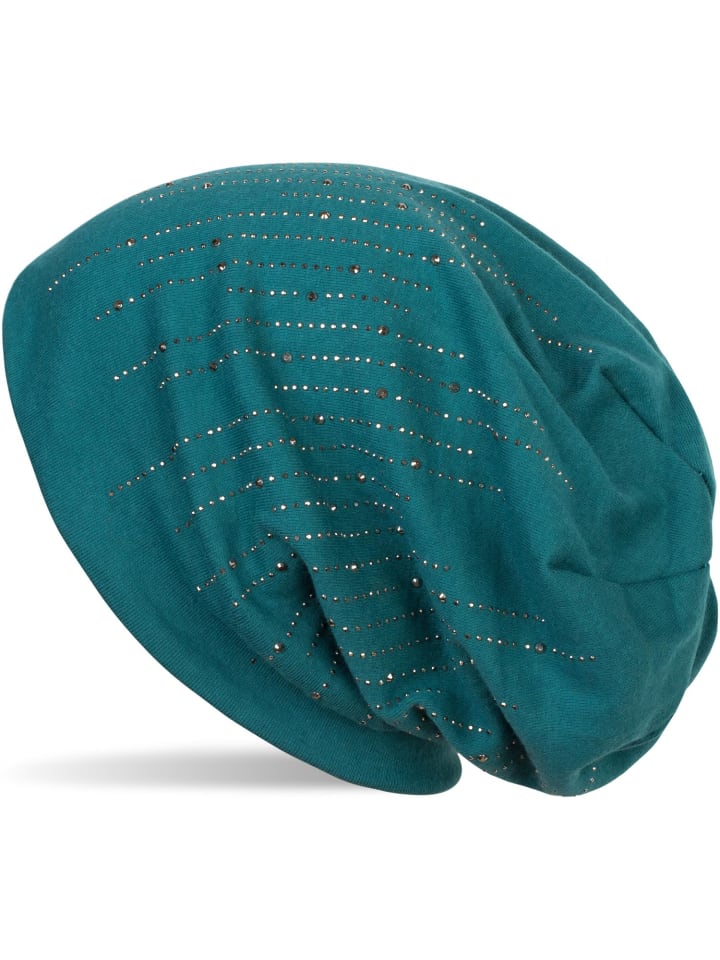 Beanie Mütze in Petrol