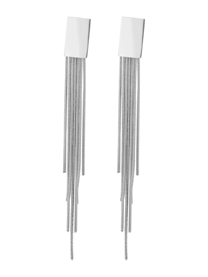 Damen Ohrringe – Ohrstecker aus Edelstahl in silber