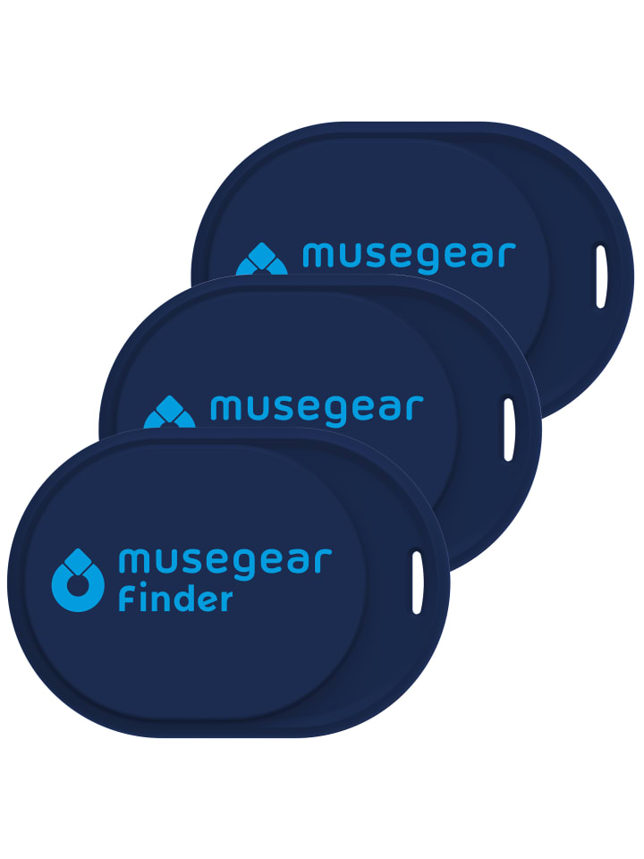 Bluetooth-Schlüsselfinder "Finder mini" in dunkelblau - 3er Pack