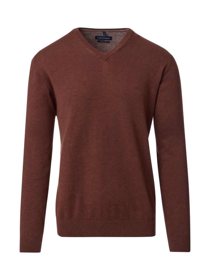 Pullover in Dunkelorange(496)