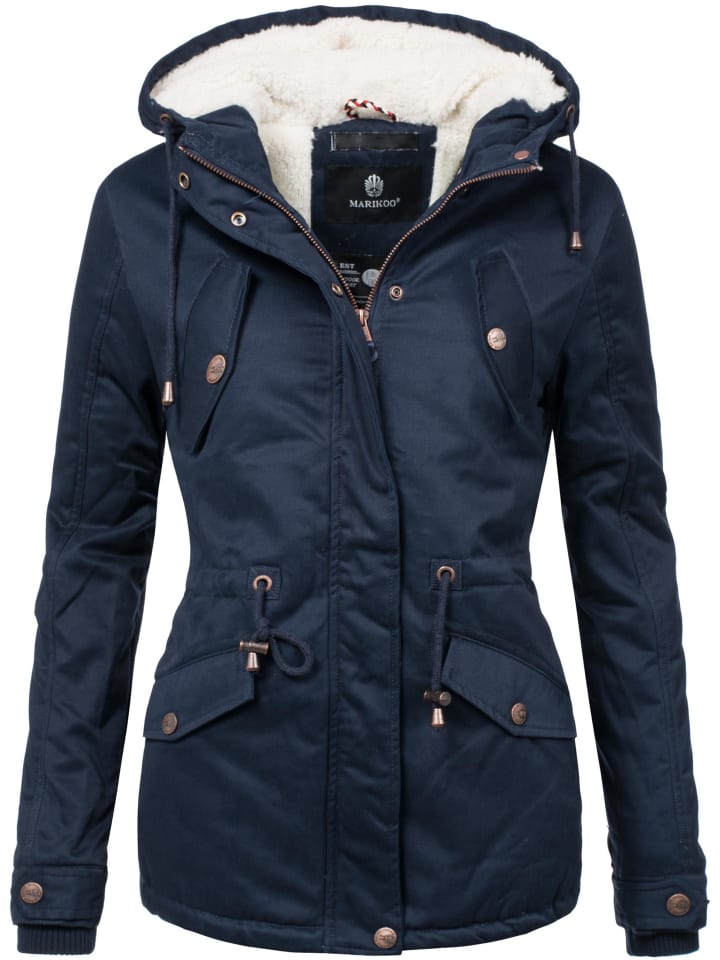 Winterjacke Manolya in Blau