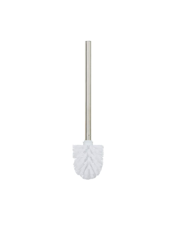 2x Toilettenbürste in Silber/ Weiß - (H)35 x Ø 8 cm