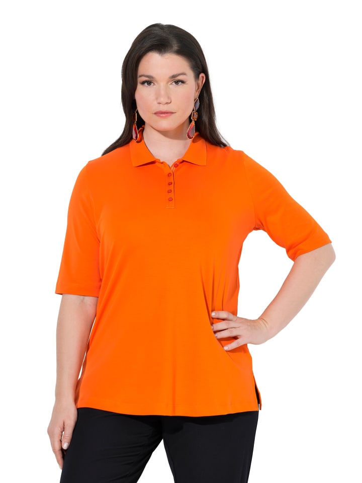 Poloshirt in hellorange