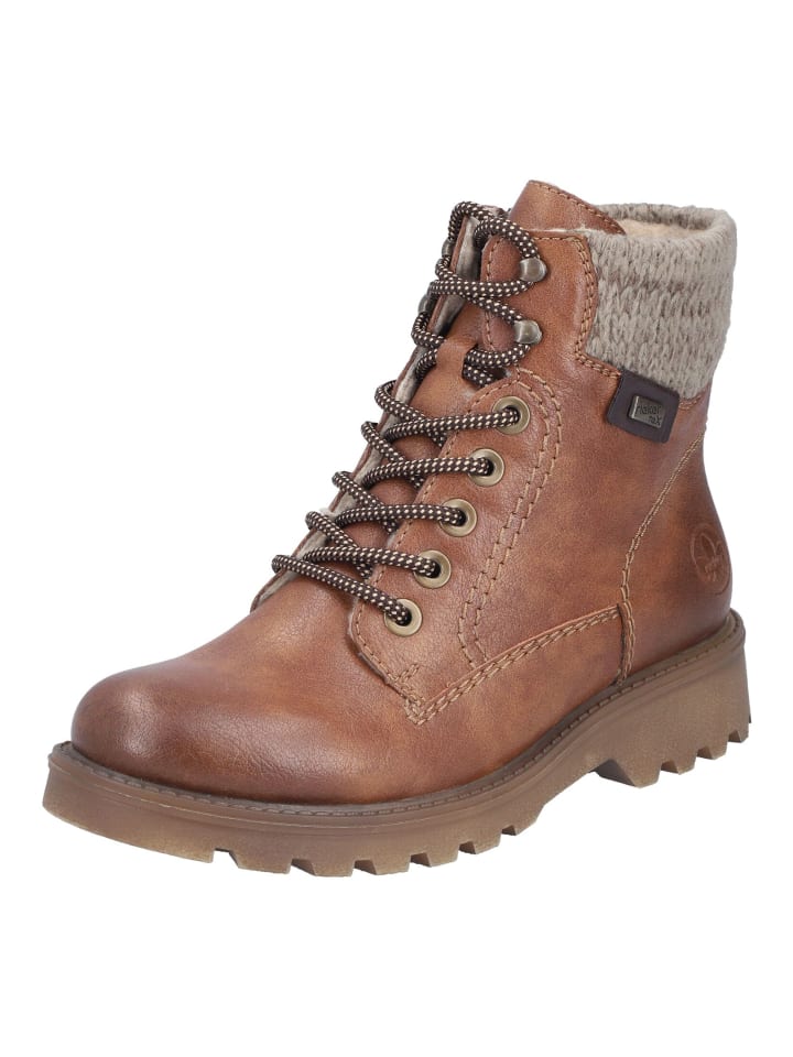 Stiefelette Zimt