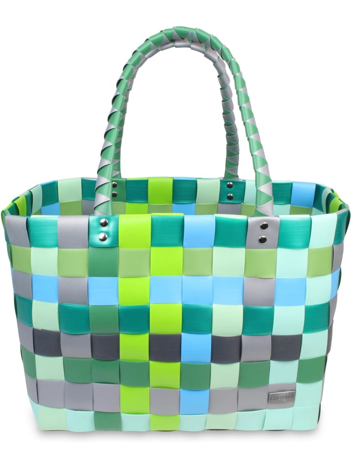 Einkaufskorb Einkaufstasche aus Kunststoff in Raindrop