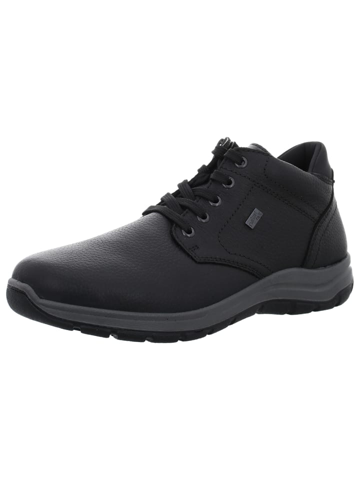 Sportlicher Schnürschuh in schwarz