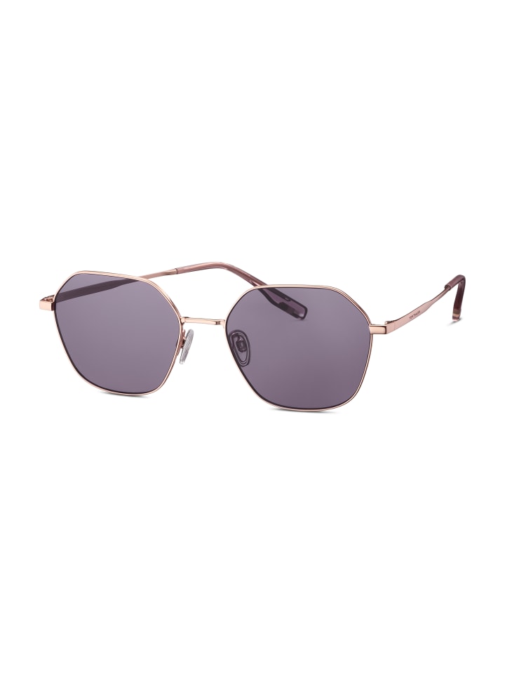 Sonnenbrille für Erwachsene in Rosegold