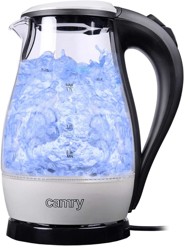 CR 1251w Glas Wasserkocher 1,7 Liter