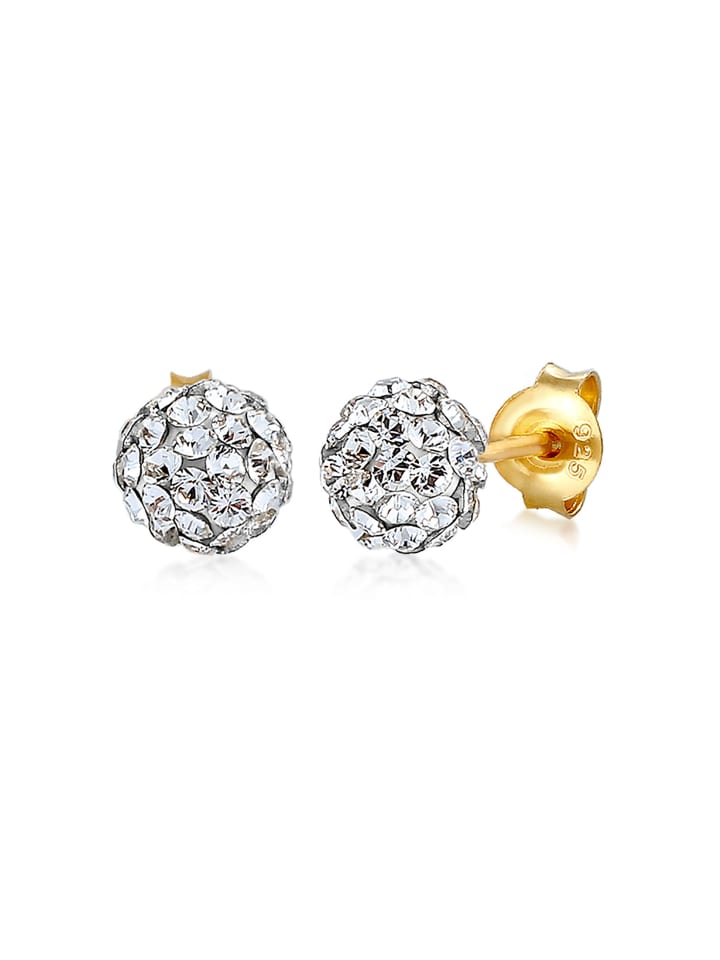 Ohrringe 925 Sterling Silber in Gold