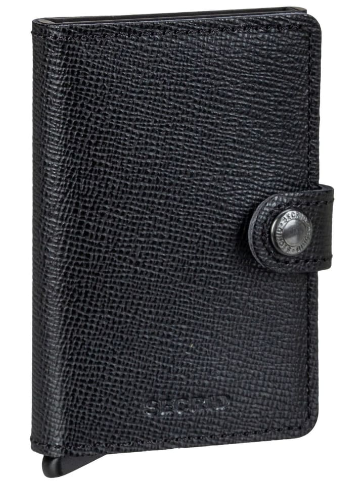 Geldbörse Miniwallet Crisple in Black