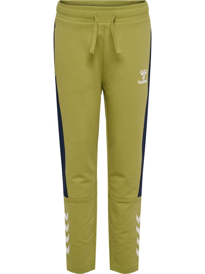 Verstellbare Taille Hose Hmlrush Jungen in GREEN OLIVE