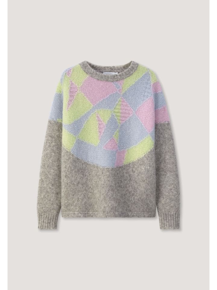 Pullover Relaxed in naturgrau