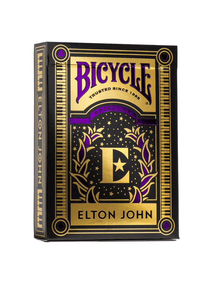 Bicycle® Kartendeck - Elton John in mehrfarbig
