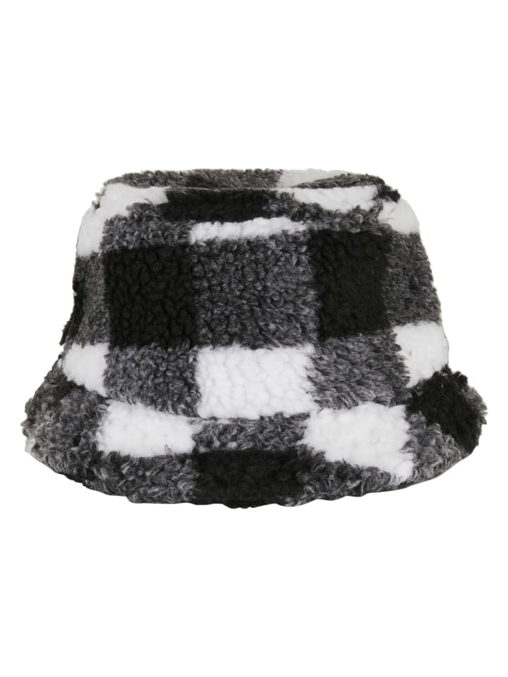 Bucket Hat in white/black