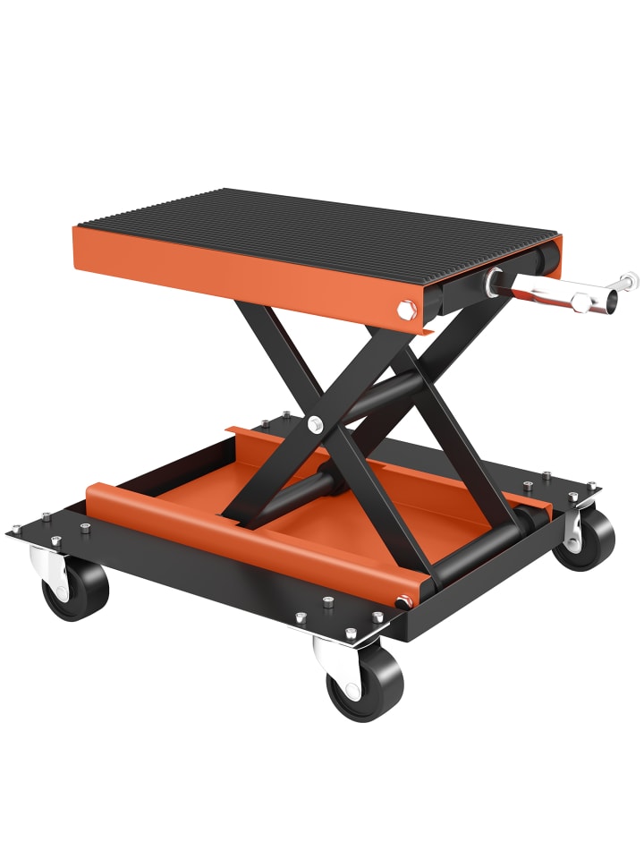 Motorradheber,49,5L x 39,5B x 13,5H cm,Orange