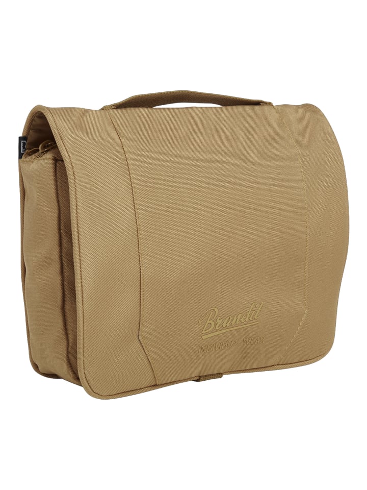 Wash Bag in camel