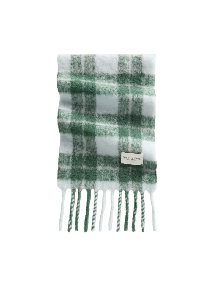Schal in Dark Green