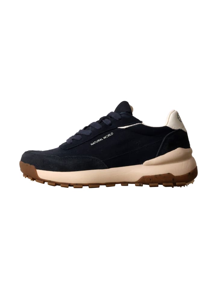 Estellencs-Sneaker aus Leder Blau