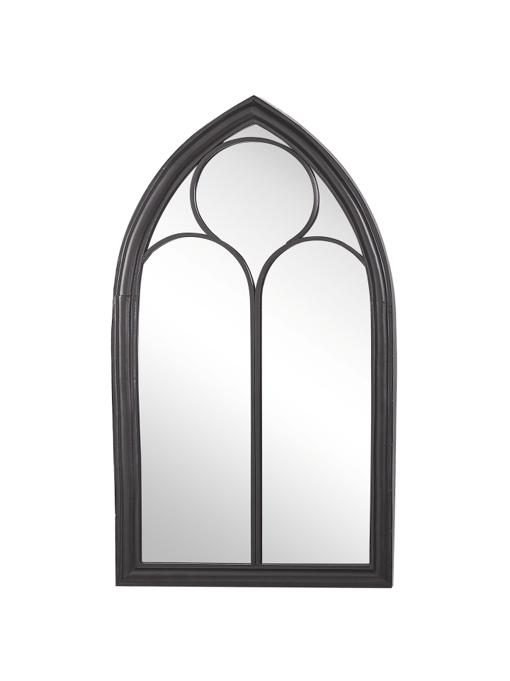 Wandspiegel TRELLY in Schwarz - (W) 62 x (H) 113 x (L) 5 cm Vertikal