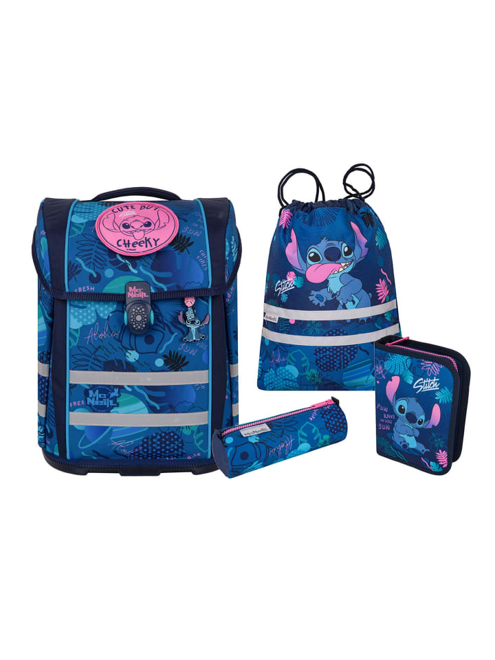 Perfecto Schulranzen-Set 5-teilig Stitch
