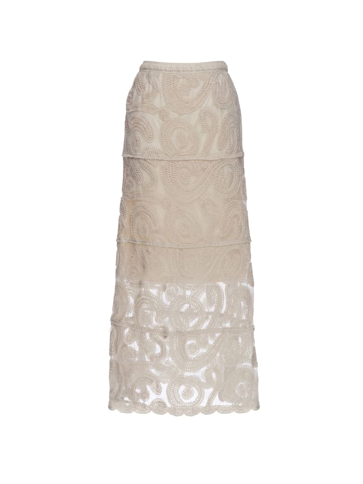 Women Skirt in Beige