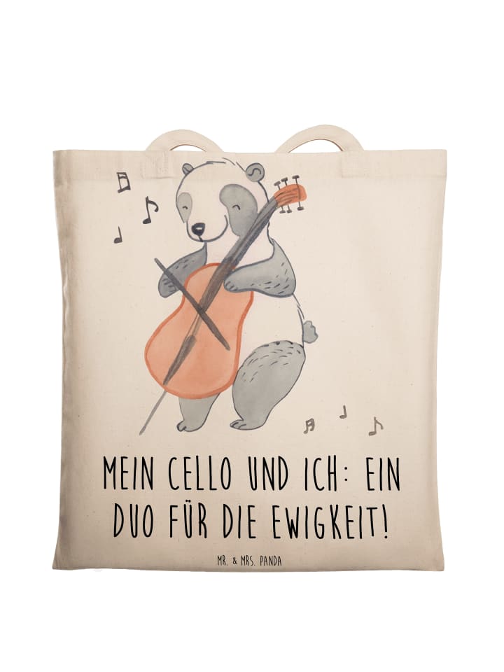 Schultertasche Zeichenllo Duo mit Spruch in Creme