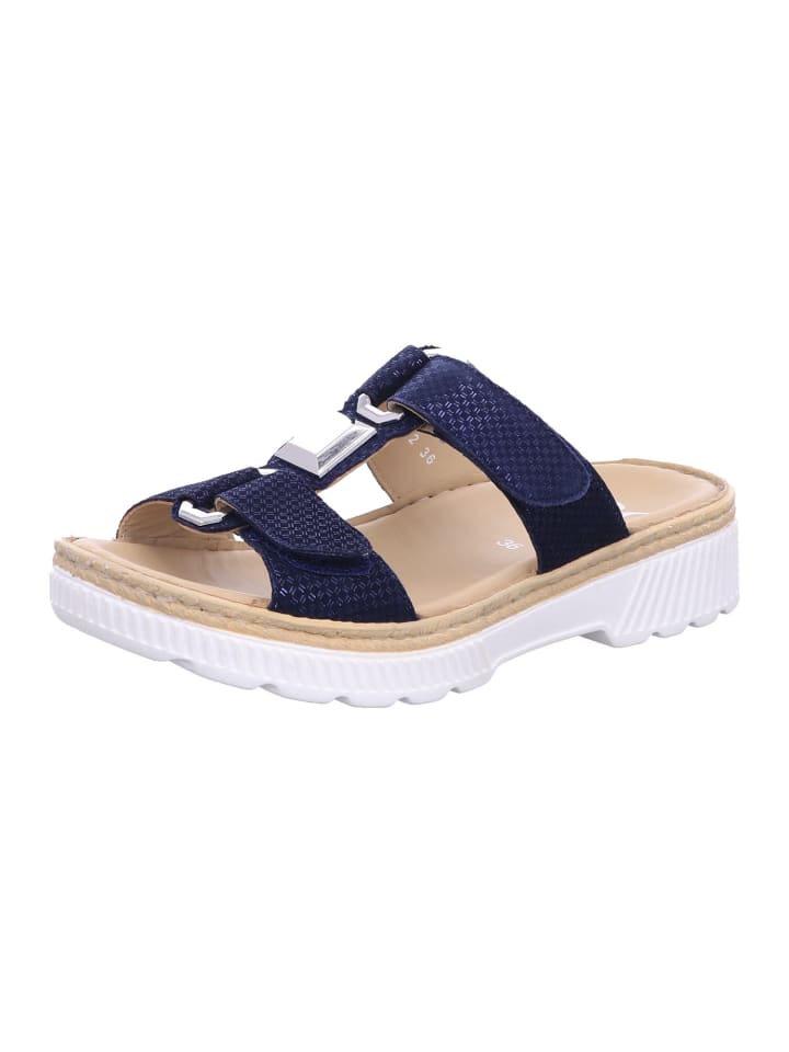 Pantolette in blau