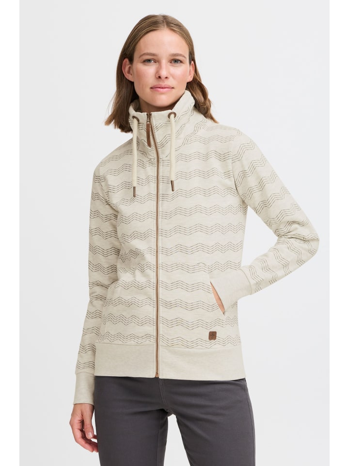 Sweatjacke OXVanta in Grau