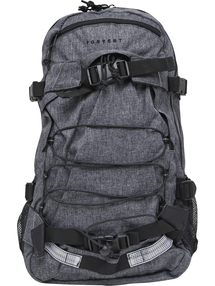 Backpack in black melange