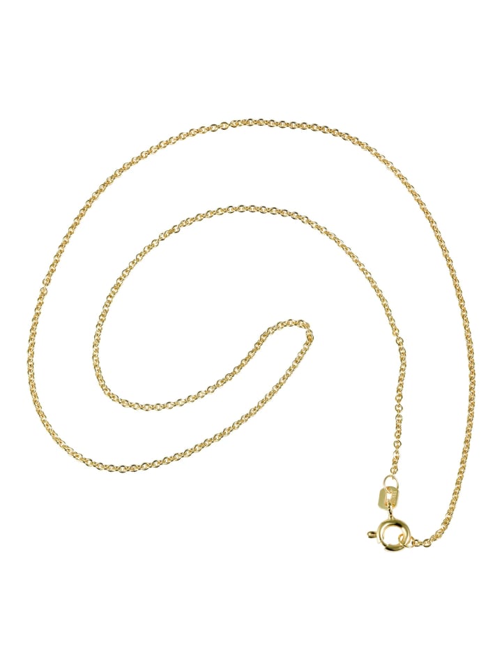 Unisex Halskette – Ankerkette aus 333 Gold 45 cm in gold