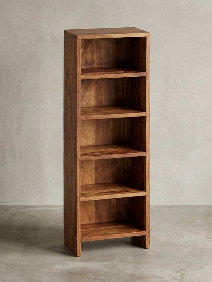 CD Regal MUMBAI Massivholz Standregal 90 cm hoch in Massivholz