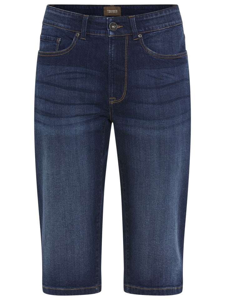 Jeansbermudas in dunkel blau used