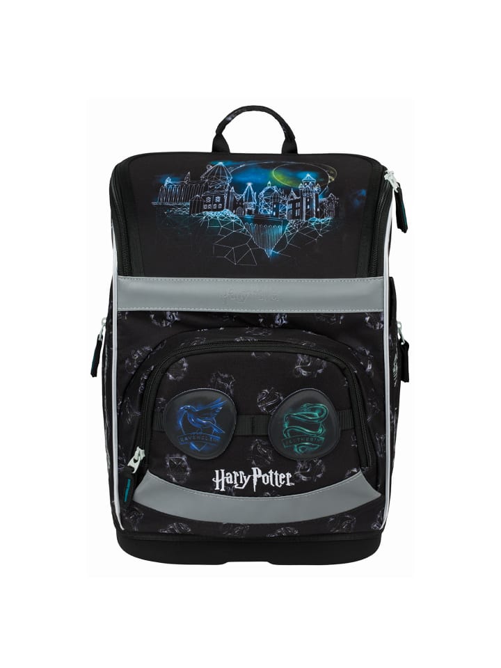 Schulranzen Zippy plus in Schwarz Harry Potter Hogwarts Lumos - 28x37x20cm