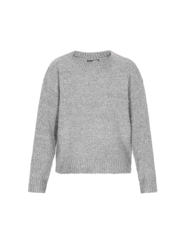 Women Sweater in grey melange